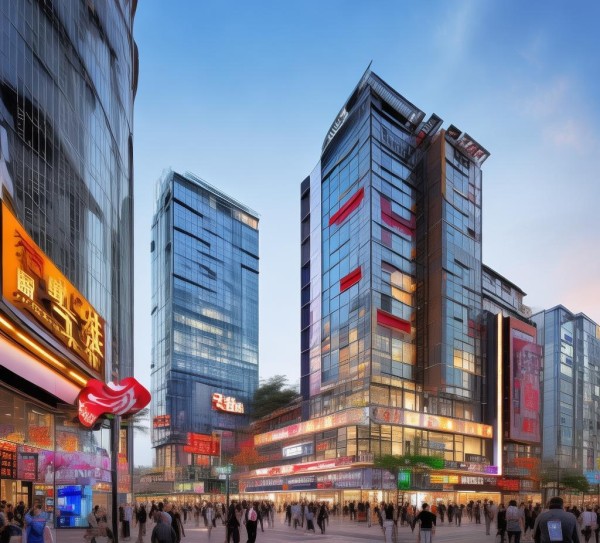 五莲县百大商贸城，商贸新地标，激活区域经济新动能