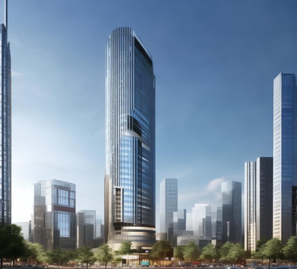 平顶山鹰城商贸中心项目A2，城市新地标与商贸升级的融合体