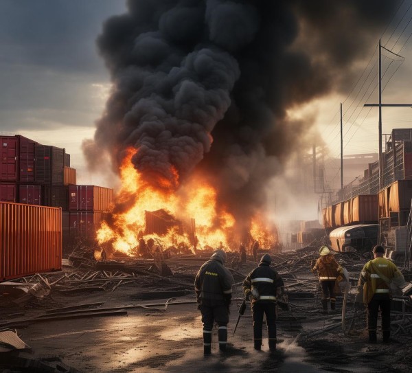 商贸物流火灾案例分析,事故教训与防控策略研究 商贸物流火灾案例分析,事故教训与防控策略研究