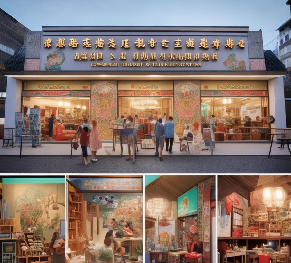 东北姐妹足疗商贸城社区服务站，便民服务暖人心 足疗文化进社区