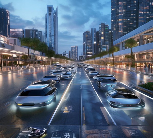 新合作国际商贸城停车场，智慧赋能，打造商贸流通高效停转站