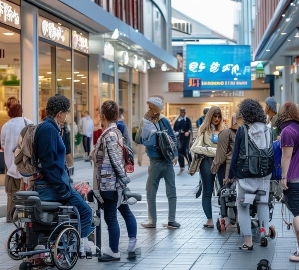 商贸服务中心在残疾人服务中的职责，构建无障碍商业环境，促进社会包容