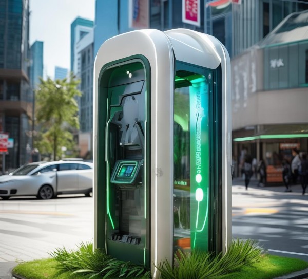 娄底新合作商贸城充电站，商贸新动能，绿色新未来——赋能城市低碳发展的关键一环