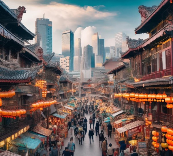 江山四季青商贸城，四季更迭，商贸繁荣，助力区域经济腾飞